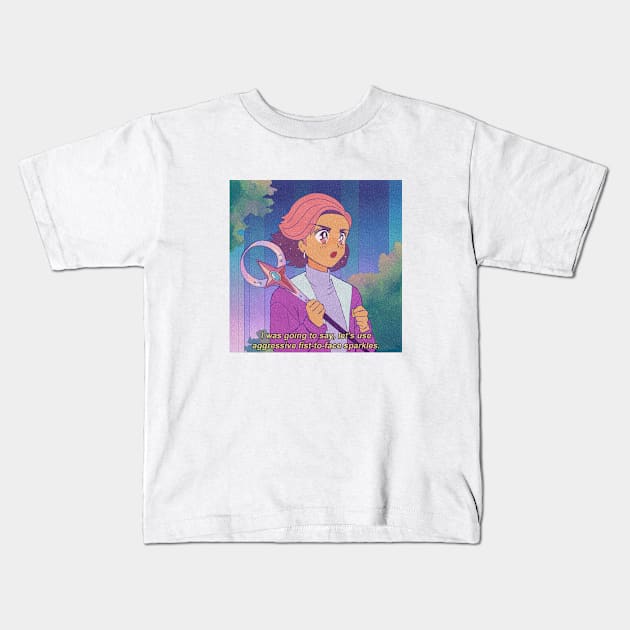 Sparkles Kids T-Shirt by Beth Leilani